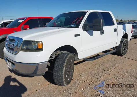 2007 Ford F-150 Xlt из США, поврежденный, VIN 1FTRW12W57KC95933